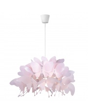 Lampa wisząca Farfalla LP-3439/1P pink Light Prestige oprawa wisząca do pokoju dziecięcego