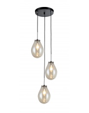 Lampa wisząca Fondi LP-1214/3P Light Prestige szklana designerska oprawa wisząca