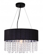 Lampa wisząca Madryt LP-81458/1P BK Light Prestige kryształowa oprawa wisząca w stylu design