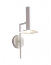 Kinkiet Hat LP-1661/1W WH Light Prestige biała designerska lampa na ścianę