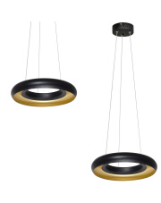 LAMPA WISZĄCA RONDO NERO 12W LED