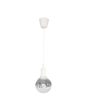 LAMPA WISZĄCA BUBBLE WHITE 5W E14 LED