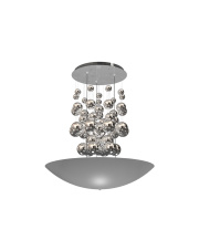 LAMPA WISZĄCA PERLA SILVER 42W LED