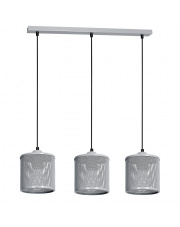 Lampa wiszaca LOUISE GREY 3xE27