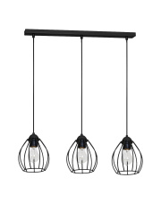 Lampa Wisząca DON BLACK 3xE27