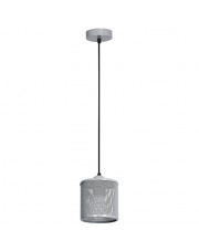 Lampa wisząca LOUISE GREY 1xE27