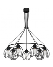 Lampa Wisząca DON BLACK 7xE27