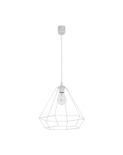 Lampa wisząca ALMA WHITE 1xE27