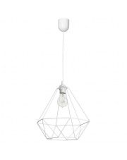 Lampa wisząca BASKET WHITE 1xE27