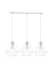 Lampa wisząca ALMA WHITE 3xE27