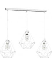 Lampa wisząca BASKET WHITE 3xE27