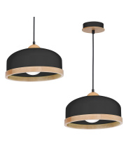 Lampa wisząca STUDIO BLACK 1xE27