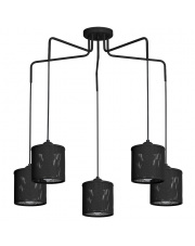 Lampa Wisząca LOUISE BLACK 5xE27