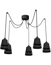 Lampa Wisząca APOLLO BLACK 5xE27