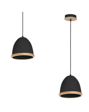 Lampa wisząca STUDIO BLACK 1xE27