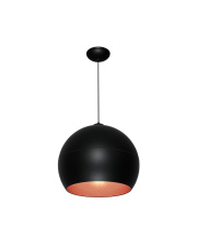 Lampa Wisząca LEA BLACK 1xE27