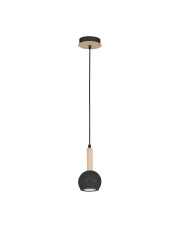 Lampa wisząca BOLLE BLACK 1xGU10