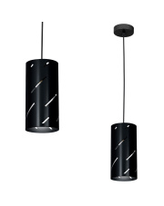 Lampa wisząca JIM BLACK 1XE27