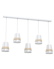 Lampa wisząca VENEZIA WHITE 5xE27