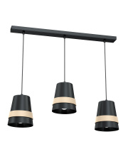 Lampa wisząca VENEZIA BLACK 3xE27