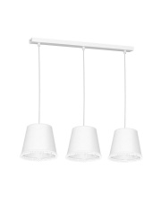 Lampa wisząca DAISY WHITE 3xE27