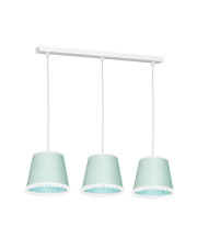 Lampa wisząca DAISY MINT 3xE27