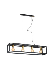 Lampa wisząca CAGE 4xE27