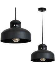 Lampa wisząca REYKJAVIK BLACK 1xE27