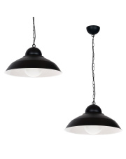 Lampa wisząca GUSTAV BLACK 1xE27