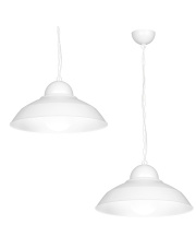 Lampa wisząca GUSTAV WHITE 1xE27