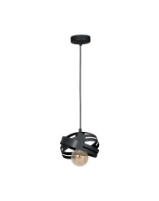 Lampa wisząca CORONA BLACK 1xE27