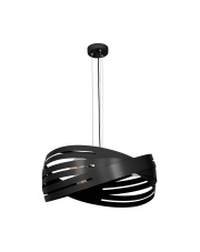 Lampa wisząca CORONA BLACK 3xE27