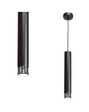 Lampa wisząca DANI BLACK/CHROME 1xGU10