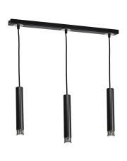 Lampa wisząca DANI BLACK/CHROME 3xGU10