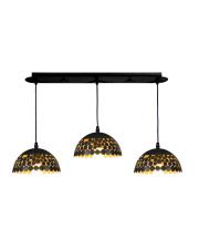 Lampa wisząca LISA BLACK 3xE27