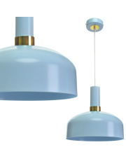 Lampa wisząca MALMO BLUE 1xE27