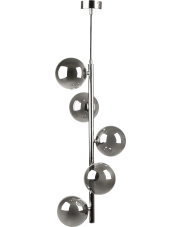 LUNA 5661 lampa wisząca w kolorze dymionej czerni Zuma Line