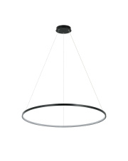 Lampa wisząca Ring duży 3000K 1xLED czarny LP-909/1P L BK