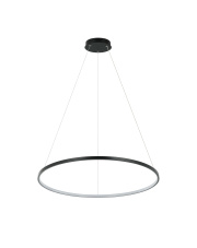 Lampa wisząca Ring średni 4000K 1xLED czarny LP-909/1P 4M BK