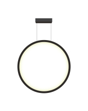 Lampa wisząca Mirror duża 1xLED czarna LP-999/1P L BK