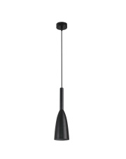 Lampa wisząca Solin wisząca 1xE27 czarna LP-181/1P BK