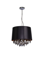 Lampa wisząca Vigo 2xE27 czarna LP-0412/1P BK