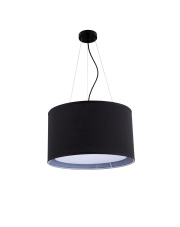 Lampa wisząca Milk 4xE27 czarna LP-021/4P BK