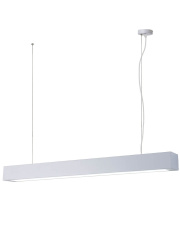 Lampa wisząca Ibros duża 24W 3000K IP20 1xLED biała LP-7001/1P 20 WH-93 24/3