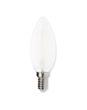 Żarówka LED Premium Filament Milky Glass E14 świeca 6W 806lm 4000K neutralna LEDLine