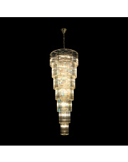 18006-69 LUXE LAMPA WISZĄCA ZŁOTA/GOLD